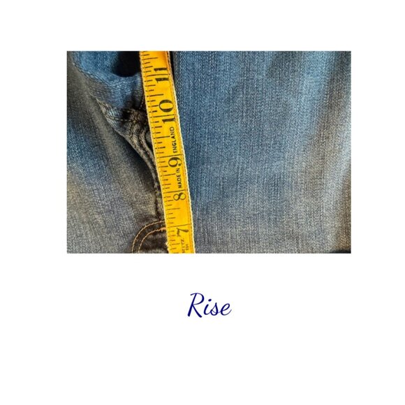 Jeans - Women's Lee Bootcut Size 14P Classic Fit Pre-owned - Picture 8 of 8